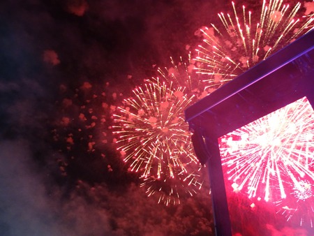 dubai fireworks